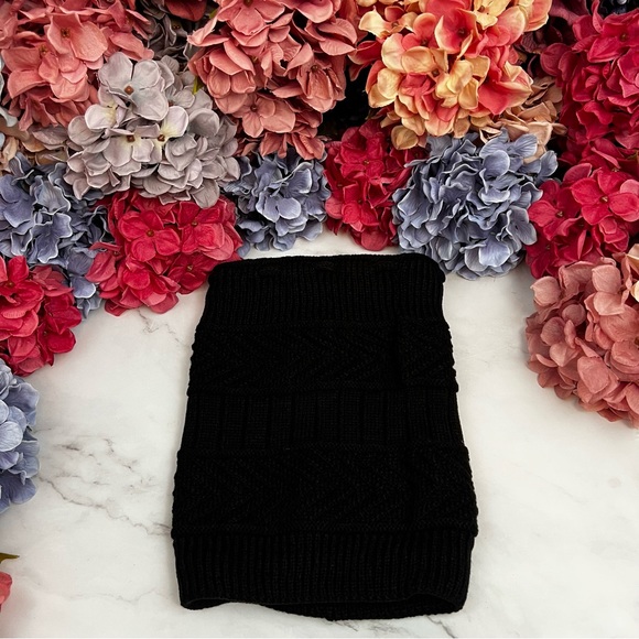 3 in 1 Fleece Lined Beanie Ring Scarf Ponytail Hat - Picture 10 of 16